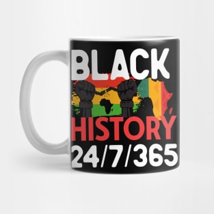 Black history 24/7/365 Mug